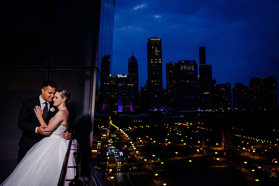 Venue Six10 wedding photography Chicago / Michelle & Alex